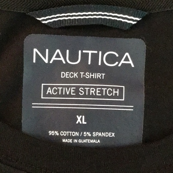 Nautica performance tee Mens XL (2 shirts) black - Picture 4 of 4
